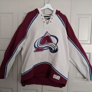 old time hockey Avalanche xl hoodie
